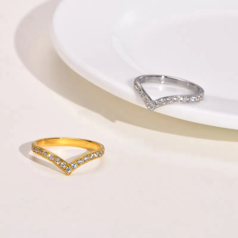 Product image KAHASIL - Cincin Titanium Wanita Anti Karat dan Luntur KH030 all variant GOLD